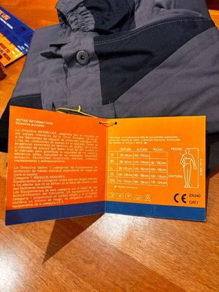 Pantalón de trabajo Tecnic Line Nylon Negro