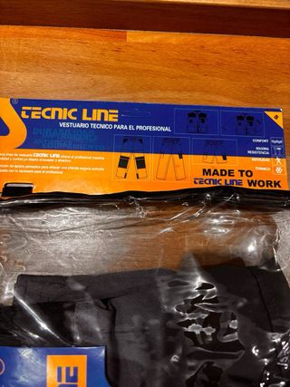 Pantalón de trabajo Tecnic Line Nylon Negro