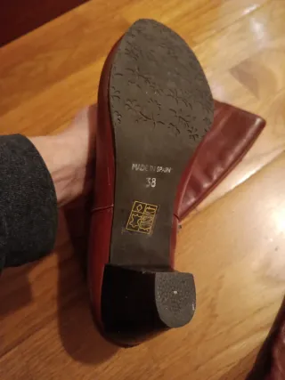 Botas de piel marrones