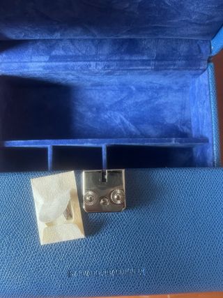 Joyero Cuero Azul Salvador Bachiller