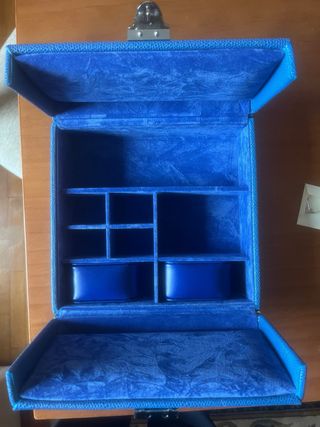 Joyero Cuero Azul Salvador Bachiller