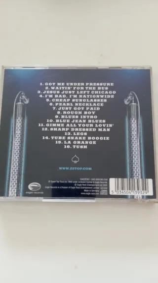 ZZ Top Live From Texas CD