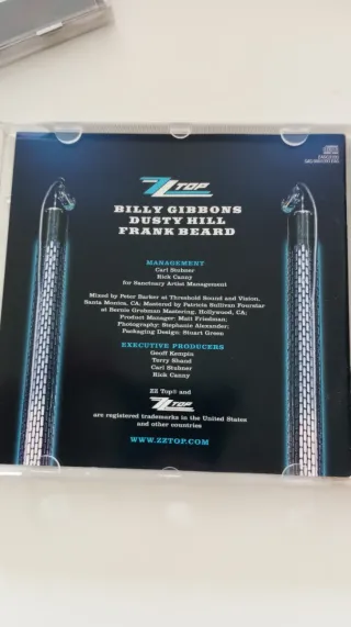 ZZ Top Live From Texas CD