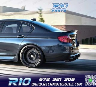 ALERON SPOILER BMW F10 10- LOOK PSM CARBONO