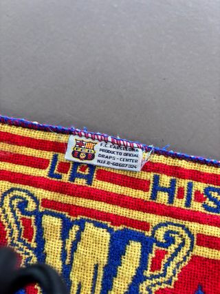 Bufanda Oficial Barça La Historia Continua