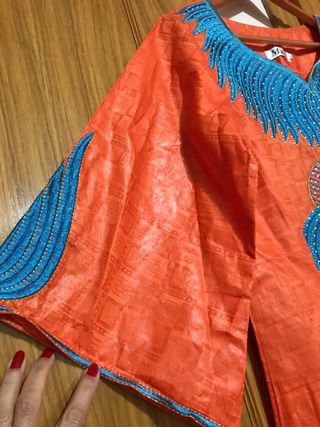 Vestido étnico talla única