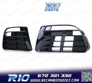 REJILLAS VOLKSWAGEN VW GOLF 6 08-12 LOOK R20 NEGRO BRILLO