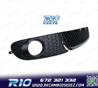 REJILLAS PARAGOLPES VOLKSWAGEN VW GOLF 6 08-12 NEGRO