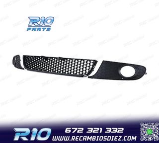 REJILLAS PARAGOLPES VOLKSWAGEN VW GOLF 6 08-12 NEGRO