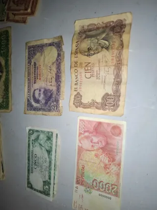 Lote Billetes Antiguos España