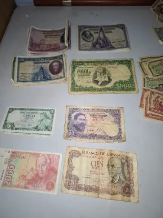 Lote Billetes Antiguos España