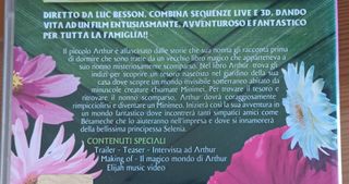 DVD "Arthur e il popolo dei Minimei"