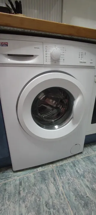 Lavadora New Pol Blanca 5kg