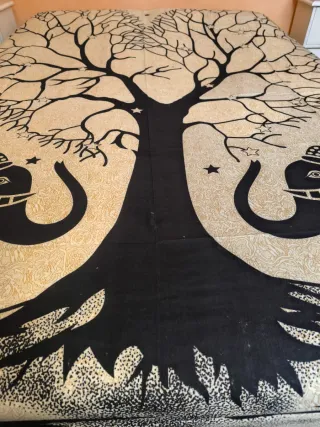 Colcha India Algodón Mandala