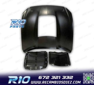CAPO FORD MUSTANG 15-17 LOOK GT500 ALUMINIO