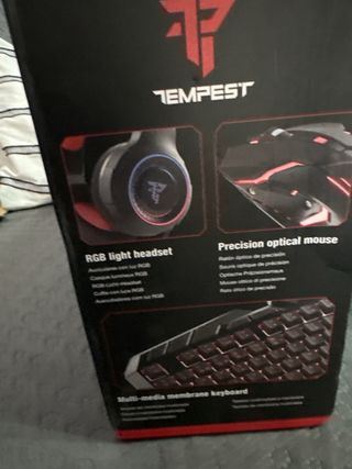 Kit Gaming Tempest 4 in 1 RGB
