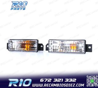 INTERMITENTES FRONTALES BMW E30 87-93 FONDO CROMO