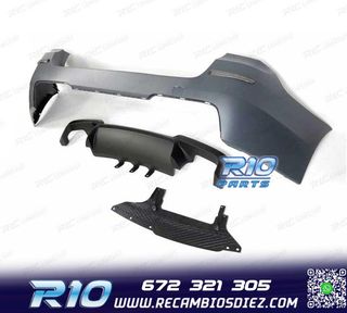 PARAGOLPES TRASERO BMW F11 10-17 LOOK M5 DOBLE SALIDA