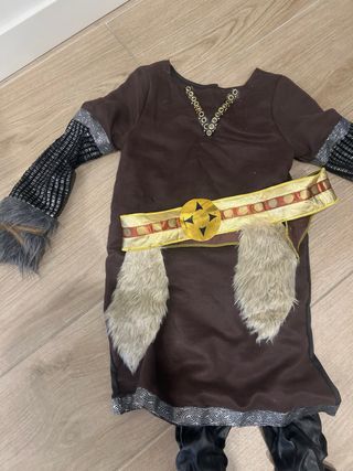 Disfraz Vikingo Hecho a Mano talla 5 años