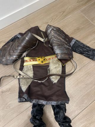 Disfraz Vikingo Hecho a Mano talla 5 años