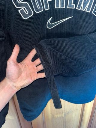 Abrigo Nike x Supreme Negro Corduroy