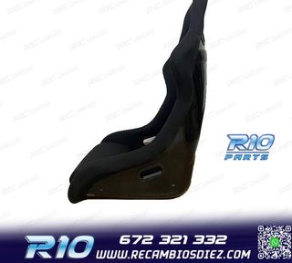 ASIENTO BAQUET SPEEDWAY NEGRO ESTILO EVO