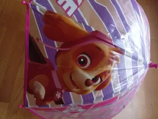 Paraguas Paw Patrol Skye Transparente