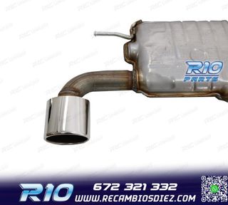 SILENCIOSO ESCAPE VOLKSWAGEN VW SCIROCCO 08- LOOK R