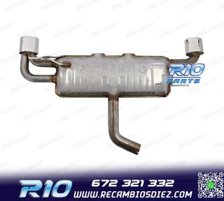 SILENCIOSO ESCAPE VOLKSWAGEN VW SCIROCCO 08- LOOK R