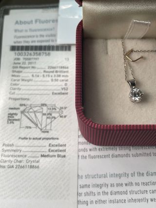 diamante natural0.5 quilates color D Vs2 excellent