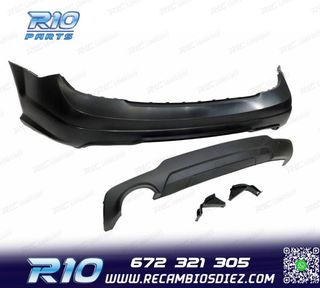 PARAGOLPES TRASERO MERCEDES CLASE C W204 12-15 LOOK AMG
