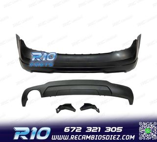 PARAGOLPES TRASERO MERCEDES CLASE C W204 12-15 LOOK AMG