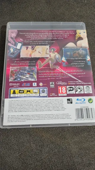 Catherine PS3 PAL ESP Perfecto Estado