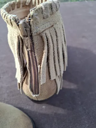 Botas Ante beige talla 39