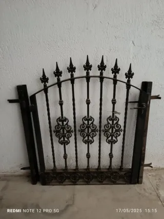 Reja de hierro forjado artesanal