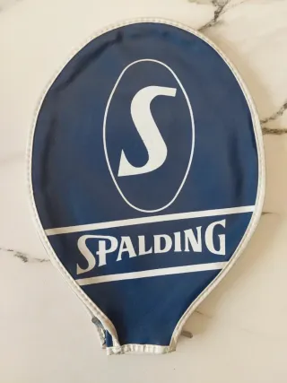 2 foderi racchette vintage Spalding e Scozzese