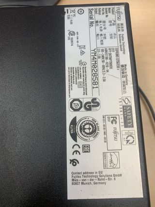 Ordenador Fujitsu ESPRIMO D956