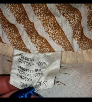 2 coperte imbottite singole double face