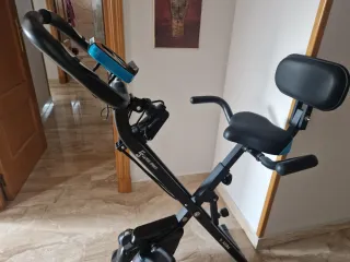 Bicicleta Estática Negra - Poco Uso