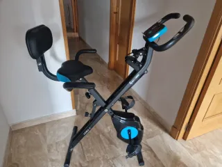 Bicicleta Estática Negra - Poco Uso