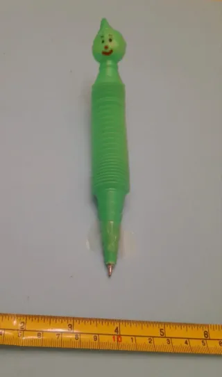 Bolígrafo divertido verde