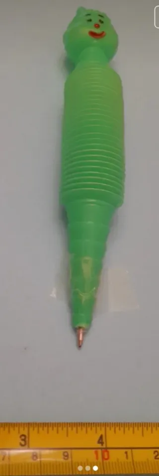 Bolígrafo divertido verde