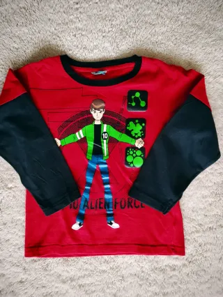 Lote 4 Camisetas Niño 5-6 Años Manga Larga