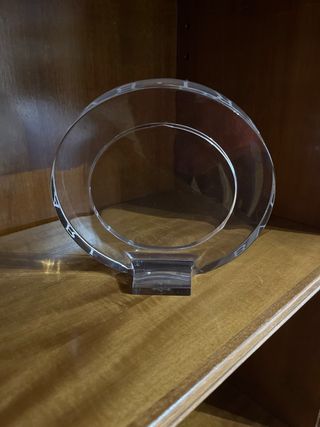 Pieza Decoración Cristal Bulgari