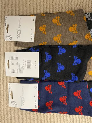 6 Calcetines Mujer  Talla 35-40