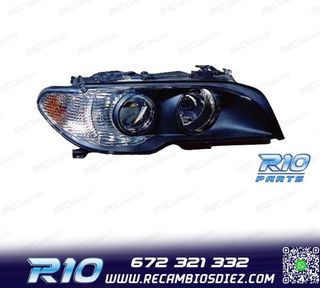FARO DCH + INTERMITENTE BMW SERIE 3 E46 COUPÉ FONDO NEGRO