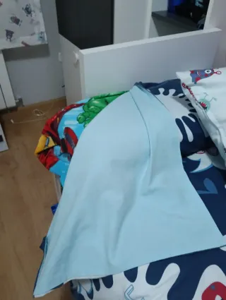 Conjunto cortina, funda nórdica y cojín