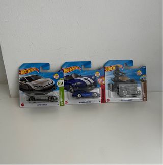 Lote 3 Coches Hot Wheels
