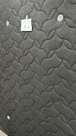 Base tapizada 22 - 135x180cm negra