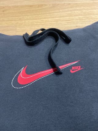 Sudadera Nike Talla M Negra y Roja